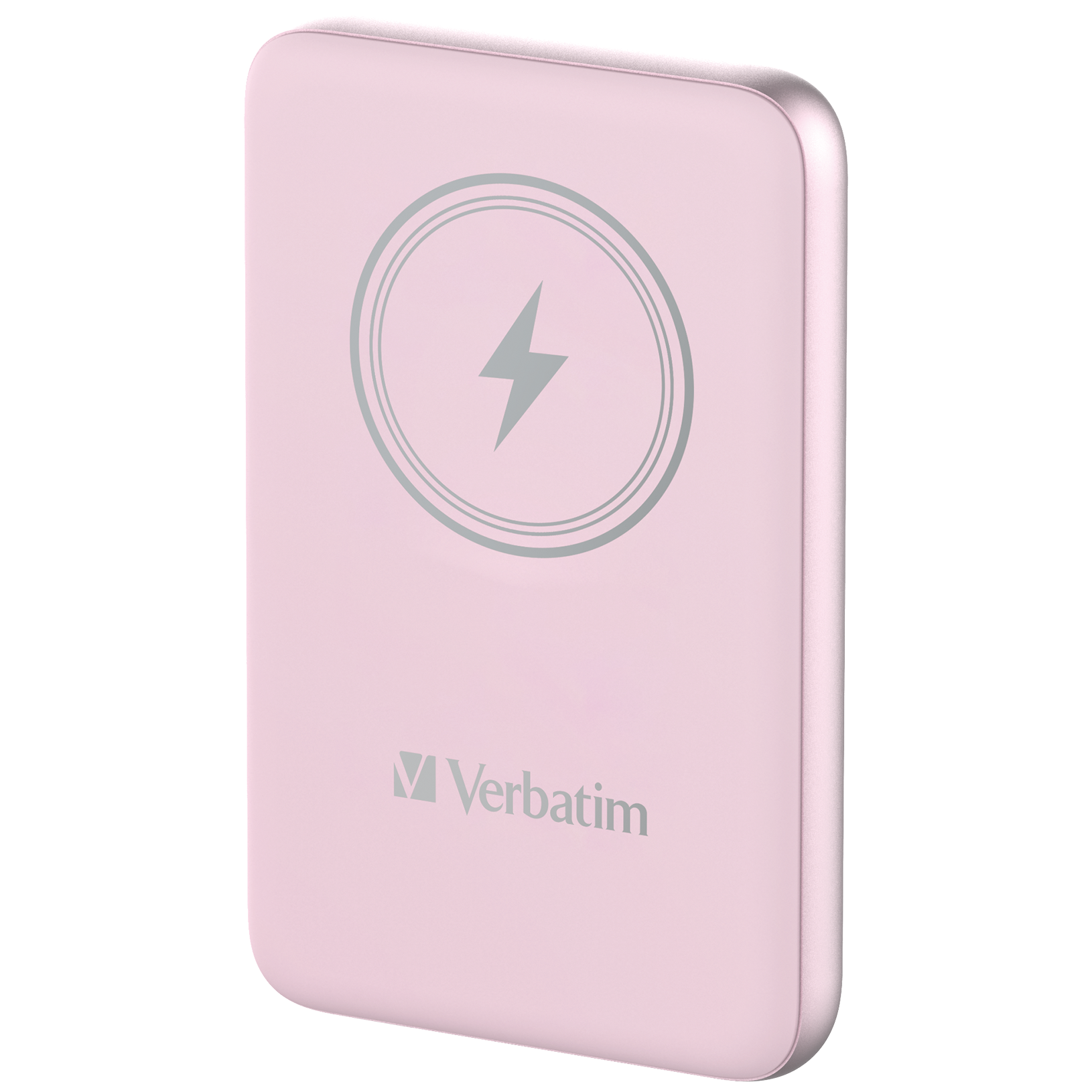 Charge 'n' Go Magnetic Wireless Power Bank 10000mAh Pink
